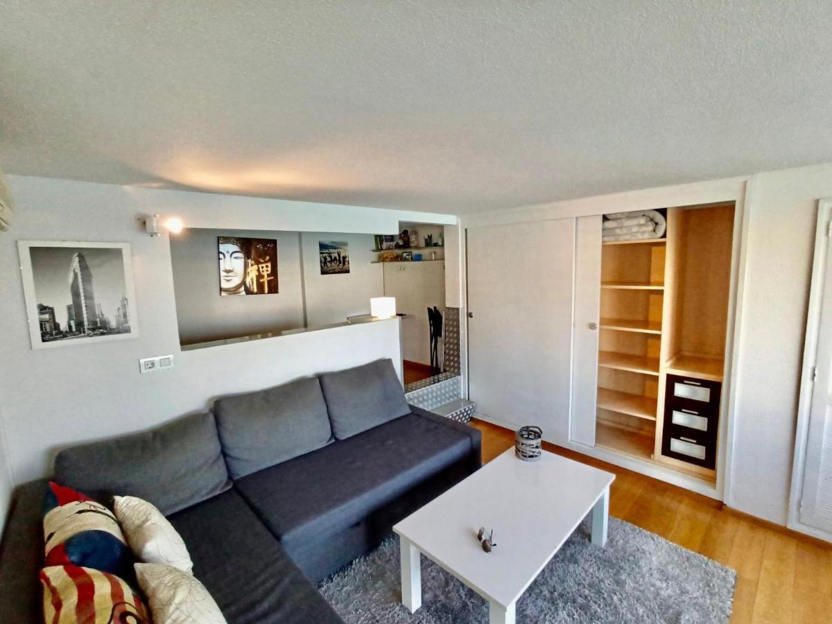 Estudio Primera Linea Con Acceso Privado Al Mar ベニドルム エクステリア 写真