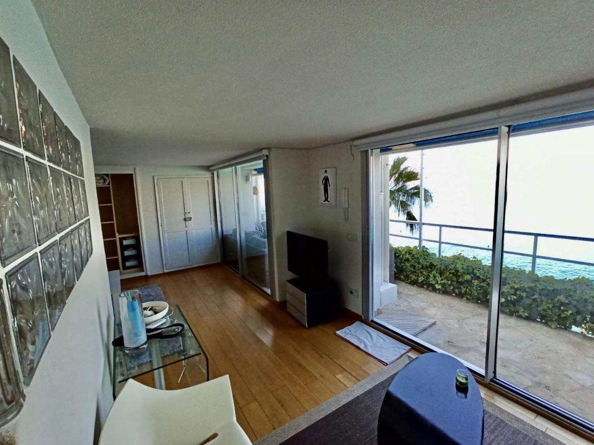 Estudio Primera Linea Con Acceso Privado Al Mar ベニドルム エクステリア 写真