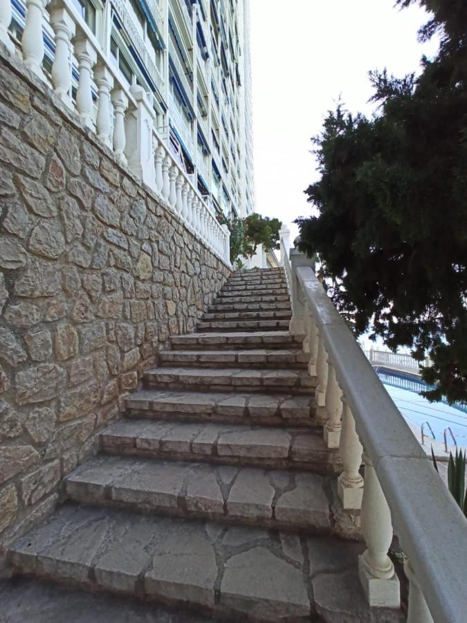 Estudio Primera Linea Con Acceso Privado Al Mar ベニドルム エクステリア 写真